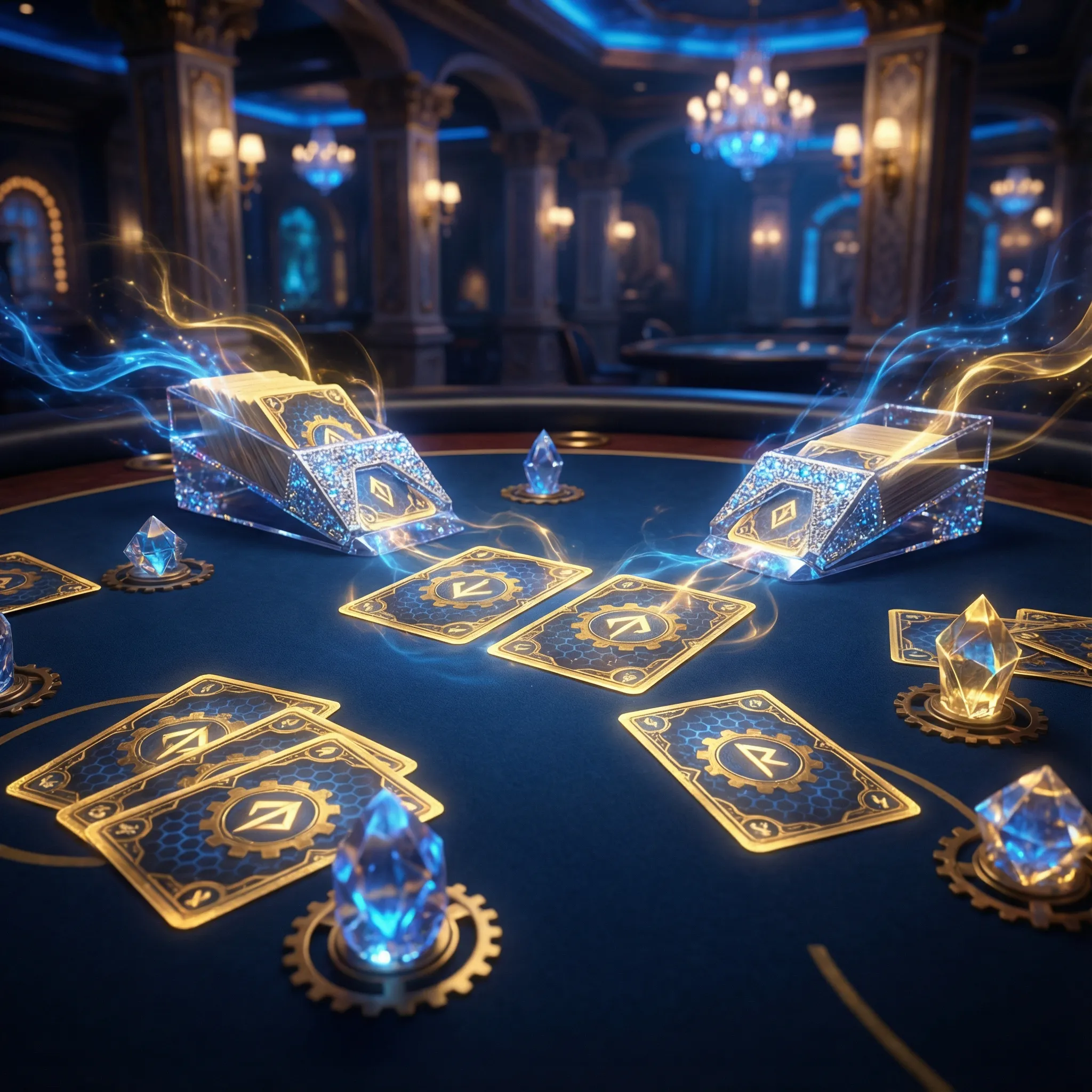 Bacará online kkkbet jogo de cartas elegante