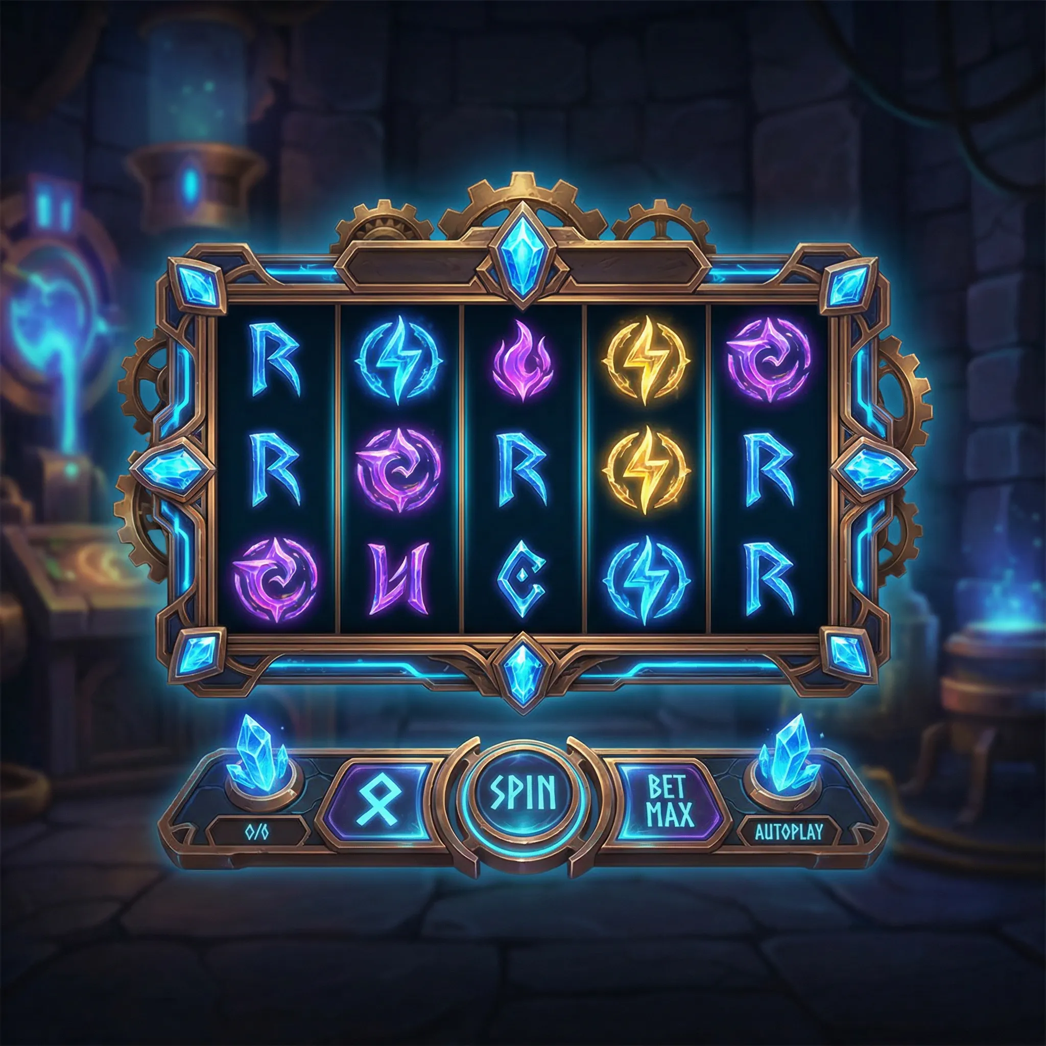 Caça-níqueis online kkkbet com tema místico